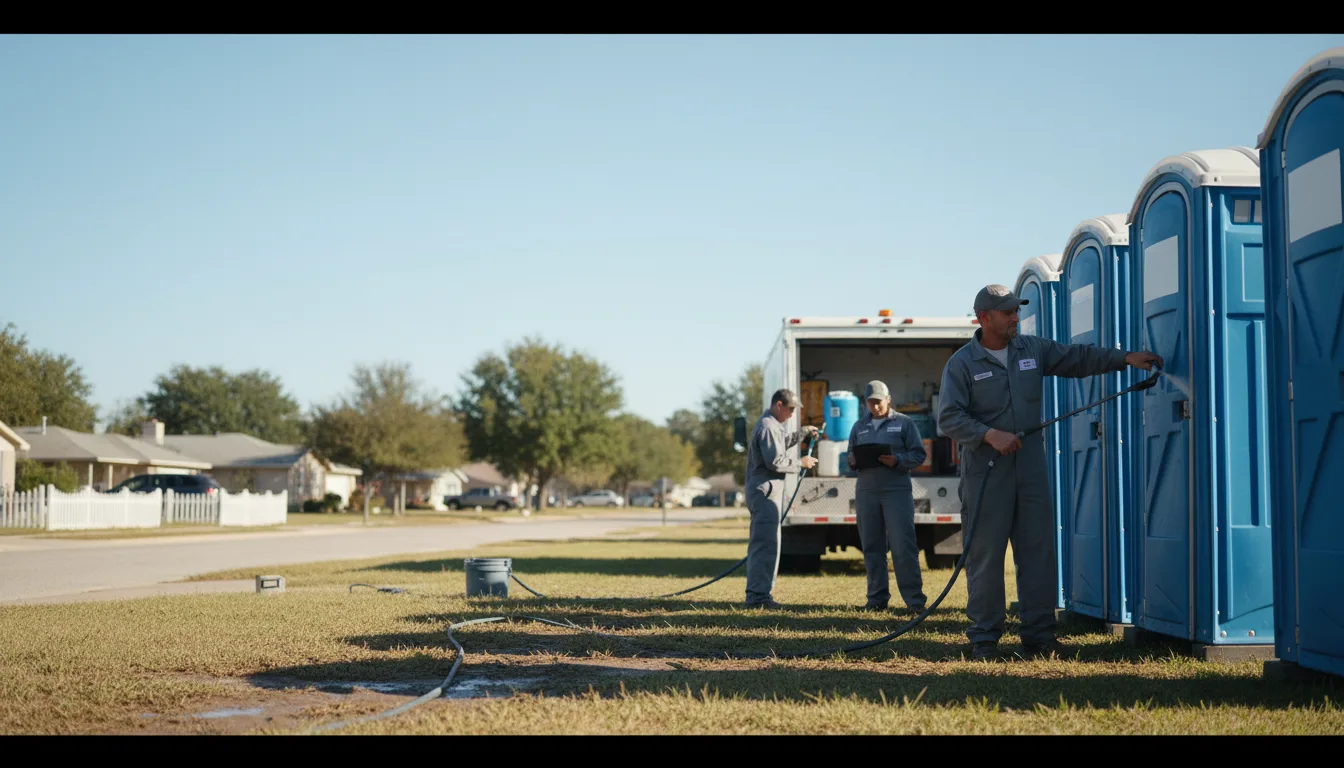 Long-Term Portable Toilet Rental in Haskell, OK near me